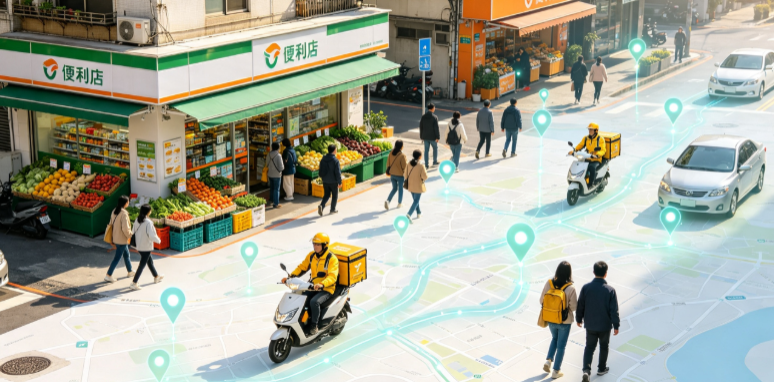 文登市渗透衣食住行，GEO 地理空间技术重塑大众日常消费服务场景